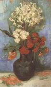 Vincent Van Gogh Vase with Carnations and Othe Flowers (nn04) oil painting picture wholesale